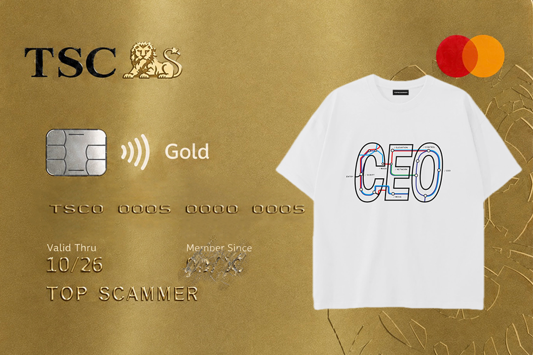 UNDERGROUND C.E.O. TEE - WHITE