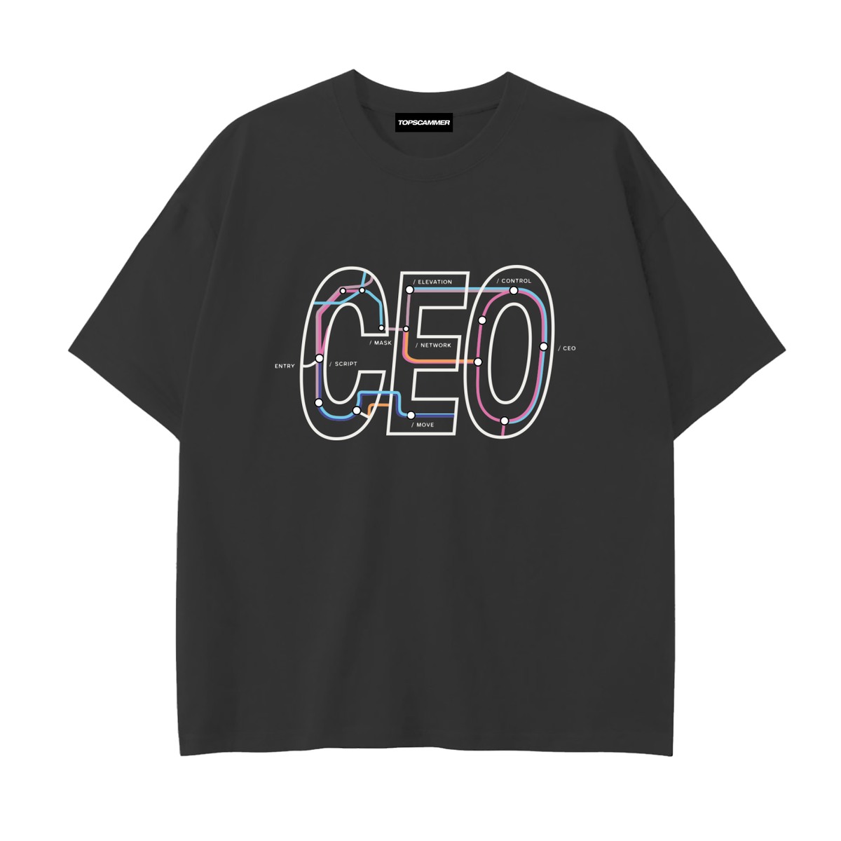 UNDERGROUND C.E.O. TEE - BLACK